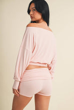 Load image into Gallery viewer, Soft Knit Off Shoulder Slouchy Top