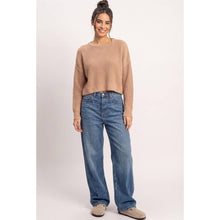 Load image into Gallery viewer, Oversized Cropped Sweater
