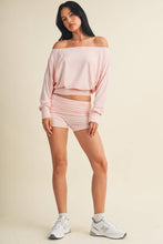 Load image into Gallery viewer, Soft Knit Off Shoulder Slouchy Top