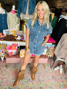Desire Denim Romper