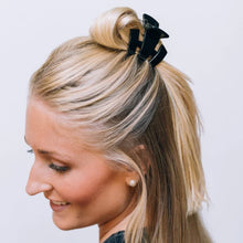 Load image into Gallery viewer, Teleties - Classic Jet Black Petite Claw Clip
