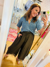 Load image into Gallery viewer, Willow Lace Trim Pants