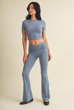 Load image into Gallery viewer, Soft Knit Jersey Crewneck Tee
