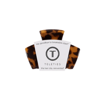 Load image into Gallery viewer, Teleties - Classic Tortoise Petite Claw Clip