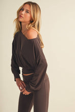 Load image into Gallery viewer, Soft Knit Off Shoulder Slouchy Top