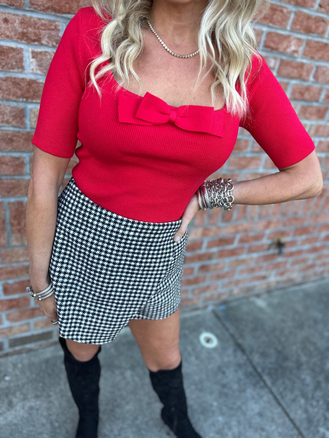 Wrapped In A Bow Top