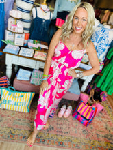 Load image into Gallery viewer, Hibiscus Hottie Midi Dress