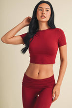 Load image into Gallery viewer, Soft Knit Jersey Crewneck Tee