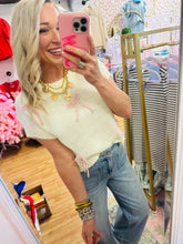 Load image into Gallery viewer, Sweet Day Bow Summer Sweater