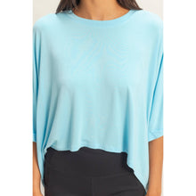 Load image into Gallery viewer, Relaxed High-Low Batwing Sleeve Top