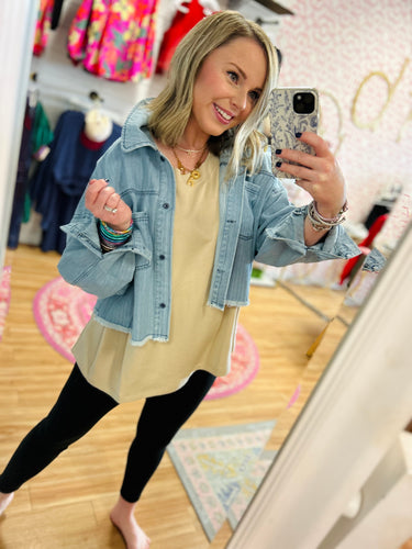 Ethan Denim Top