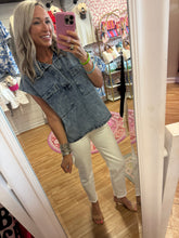 Load image into Gallery viewer, Nova Denim Top