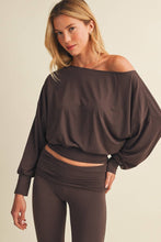 Load image into Gallery viewer, Soft Knit Off Shoulder Slouchy Top
