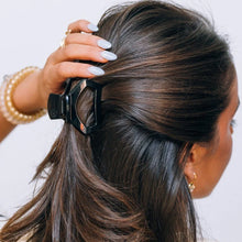 Load image into Gallery viewer, Open Jet Black Petite Hair Clip