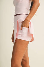 Load image into Gallery viewer, Contrast Binding Skort with Slit