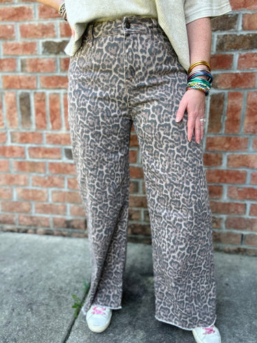 Boone Cheetah Denim