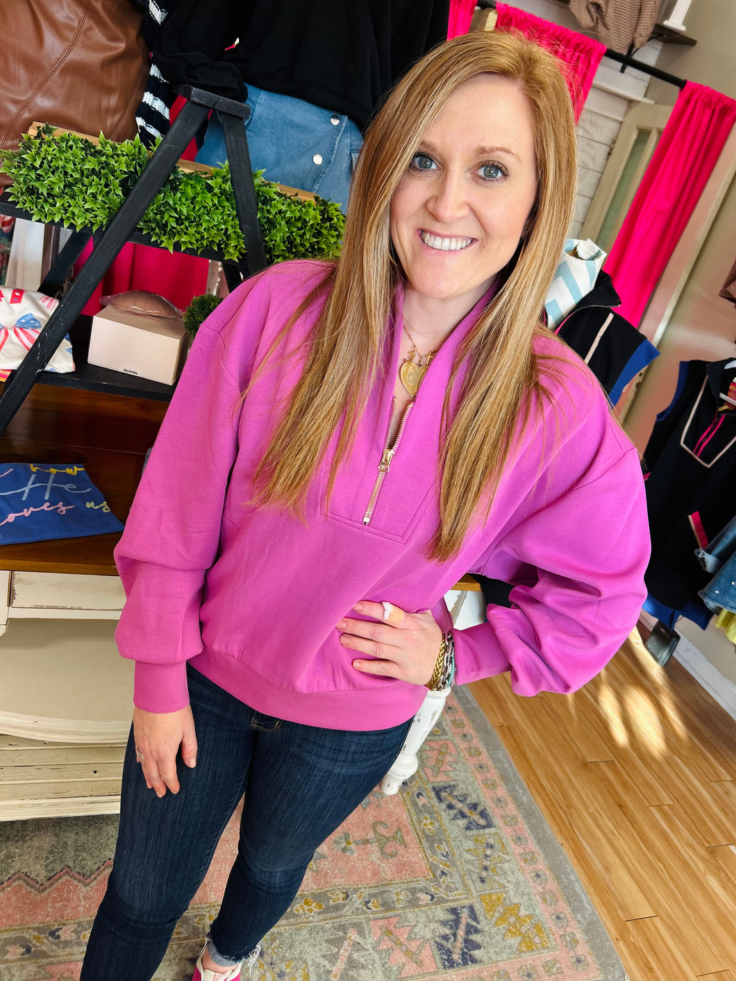 Emery Quarter Zip Pullover