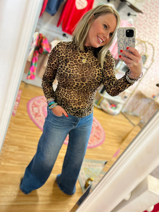 Rowen Mesh Long Sleeve Top