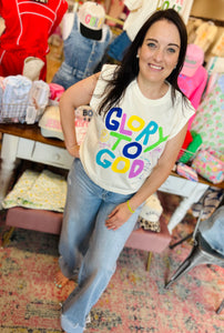 Glory To God Muscle Tee