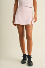 Load image into Gallery viewer, Contrast Binding Skort with Slit