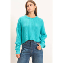 Load image into Gallery viewer, Oversized Cropped Sweater