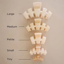 Load image into Gallery viewer, Teleties - Classic Almond Beige Petite Claw Clip