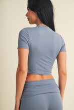Load image into Gallery viewer, Soft Knit Jersey Crewneck Tee