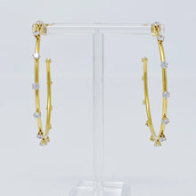 Load image into Gallery viewer, Alex Rhinestone Hoops