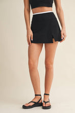 Load image into Gallery viewer, Contrast Binding Skort with Slit