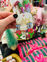 Load image into Gallery viewer, Hand Crafted Christmas Earrings