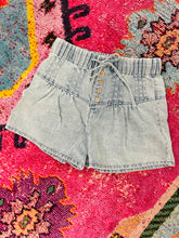 Load image into Gallery viewer, Ollie Elastic Denim Shorts