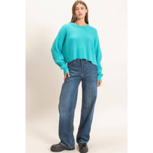 Load image into Gallery viewer, Oversized Cropped Sweater