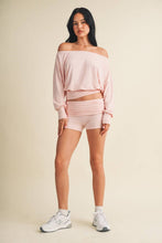 Load image into Gallery viewer, Soft Knit Off Shoulder Slouchy Top