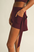 Load image into Gallery viewer, Wrap Tie Skort