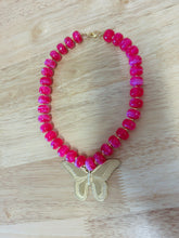 Load image into Gallery viewer, Beaded Butterfly Necklace
