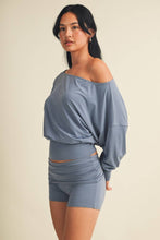 Load image into Gallery viewer, Soft Knit Off Shoulder Slouchy Top