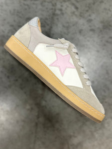 Avery Pink Star Sneakers