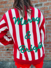 Load image into Gallery viewer, Merry &amp; Bright Cardi