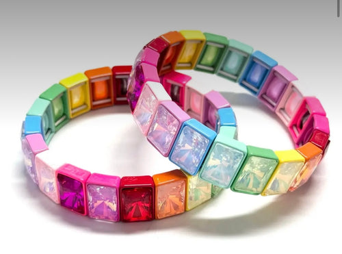 Color wheel cs stretch bracelet ￼