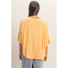 Load image into Gallery viewer, Relaxed High-Low Batwing Sleeve Top