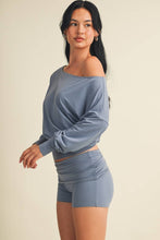 Load image into Gallery viewer, Soft Knit Off Shoulder Slouchy Top