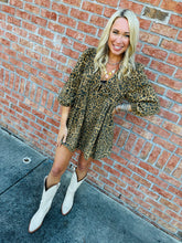 Load image into Gallery viewer, Roxie Leopard Romper