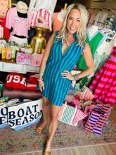 Load image into Gallery viewer, Jones Stripe Tie Dress
