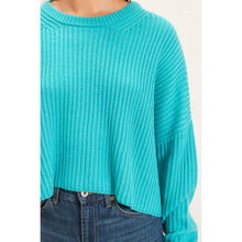 Load image into Gallery viewer, Oversized Cropped Sweater