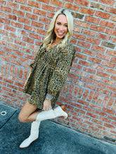 Load image into Gallery viewer, Roxie Leopard Romper