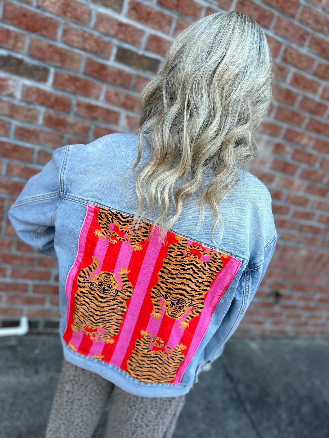 Eastyn Tiger Denim Jacket