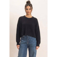 Load image into Gallery viewer, Oversized Cropped Sweater