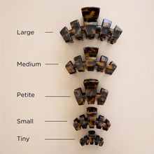 Load image into Gallery viewer, Teleties - Classic Tortoise Petite Claw Clip