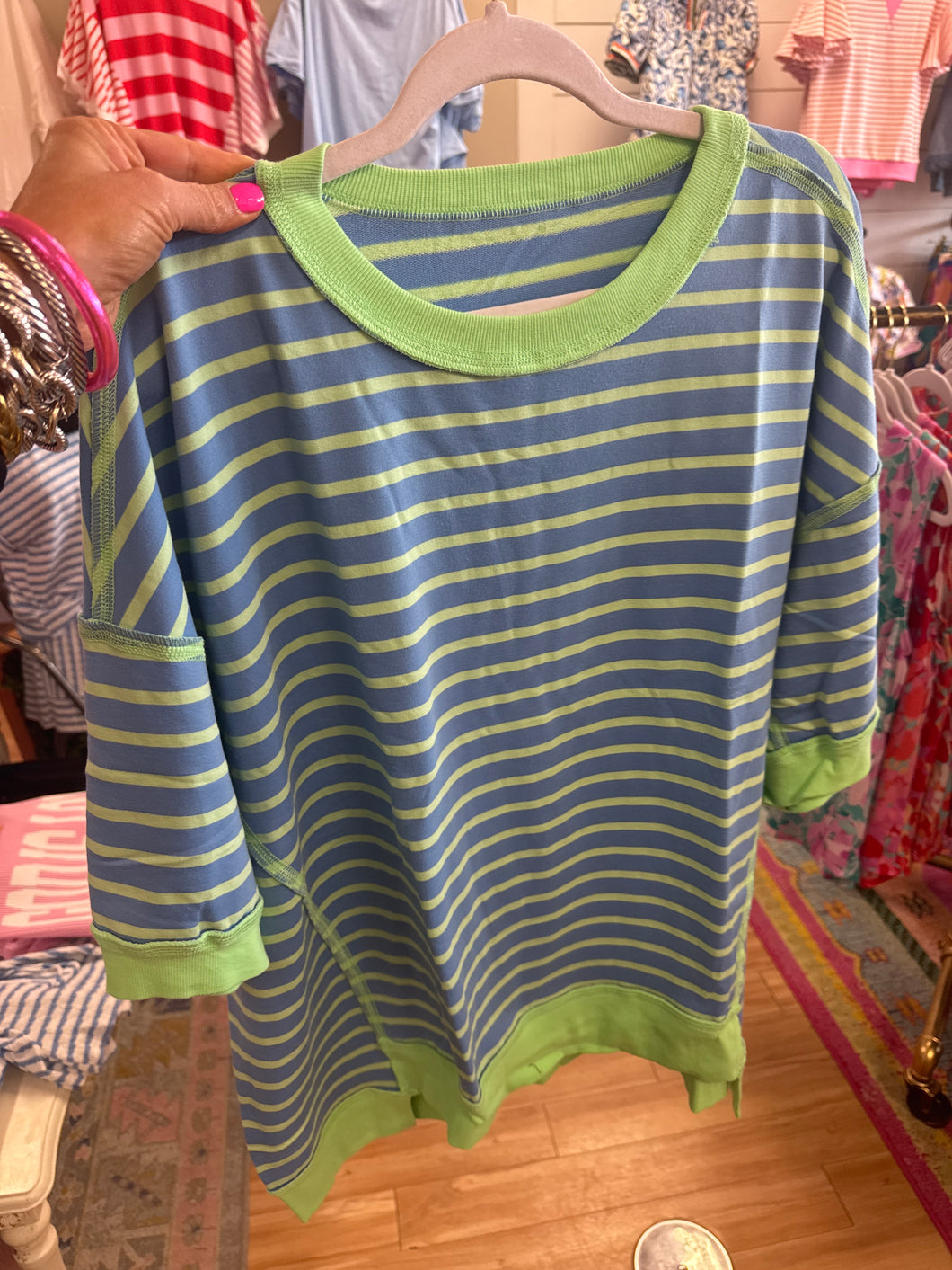 Caden Stripe Top