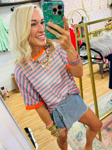 Charlie Stripe Top